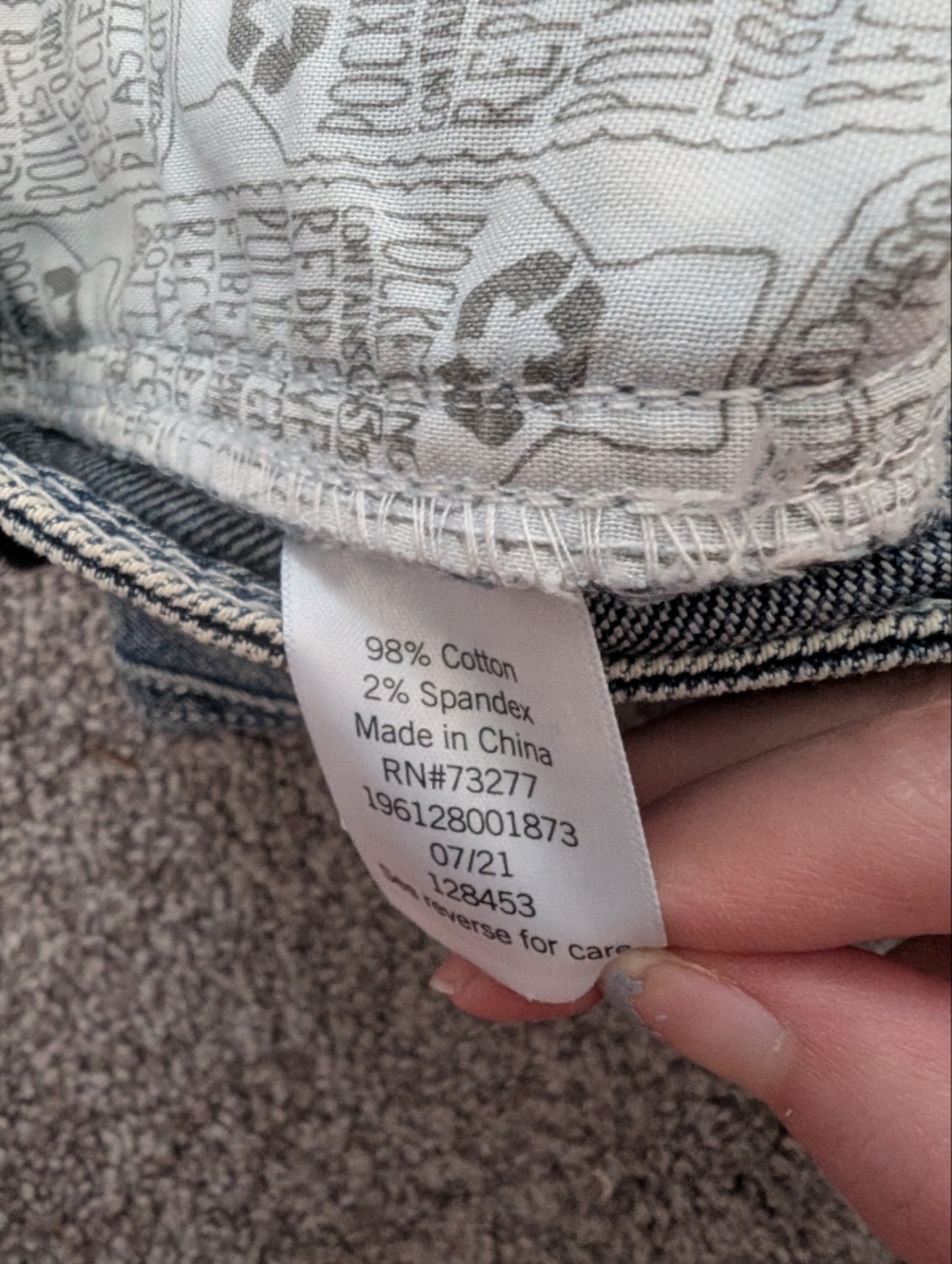 SO Super High Rise Straight Jeans - Picture 5 of 5